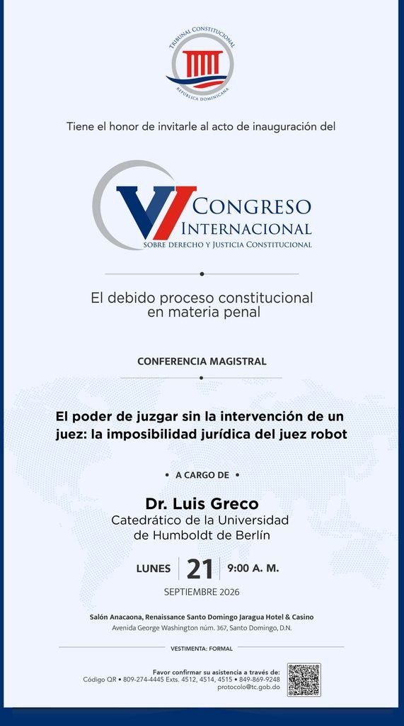 VI Congreso Internacional sobre Derecho y Justicia Constitucional